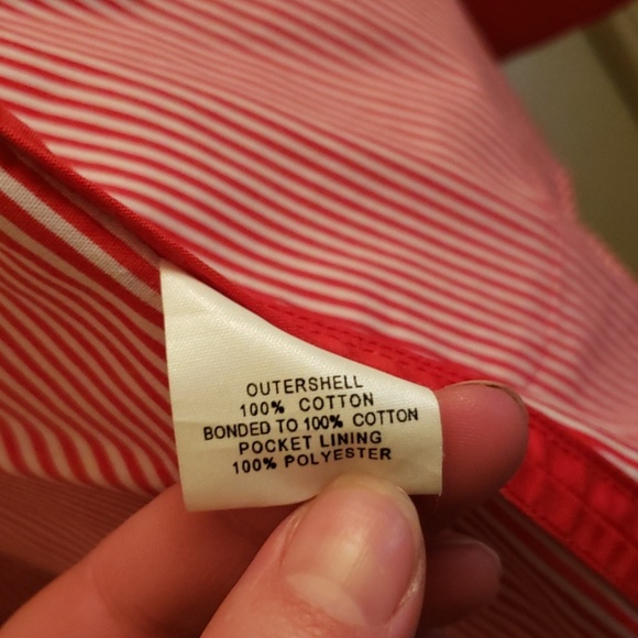 Talbots Red Fall/Spring Jacket Size XL - Picture 6 of 7